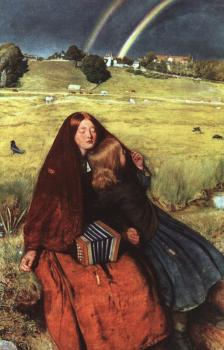 Sir John Everett Millais : The Blind Girl